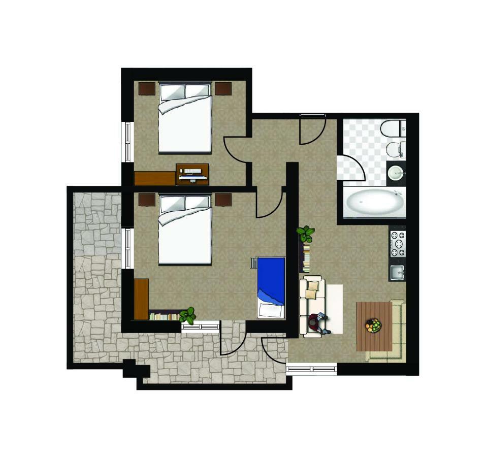 Apartments Fiordalisi Colfosco Buitenkant foto